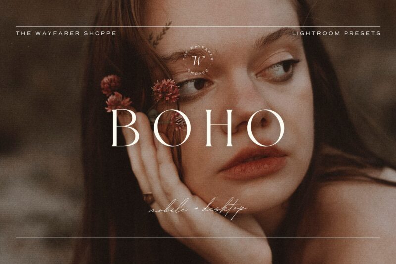 Boho Lightroom Presets