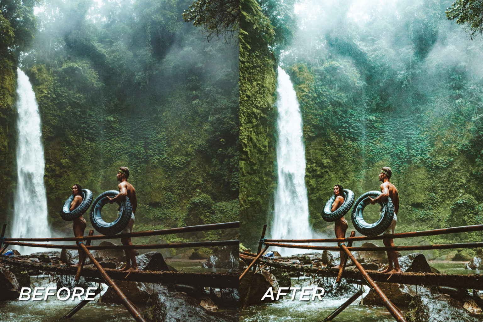 Jungle Greens Lightroom Presets + Video Filters Bundle